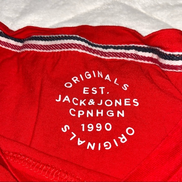❗️JACK&JONES RED SHIRT - Picture 3 of 4